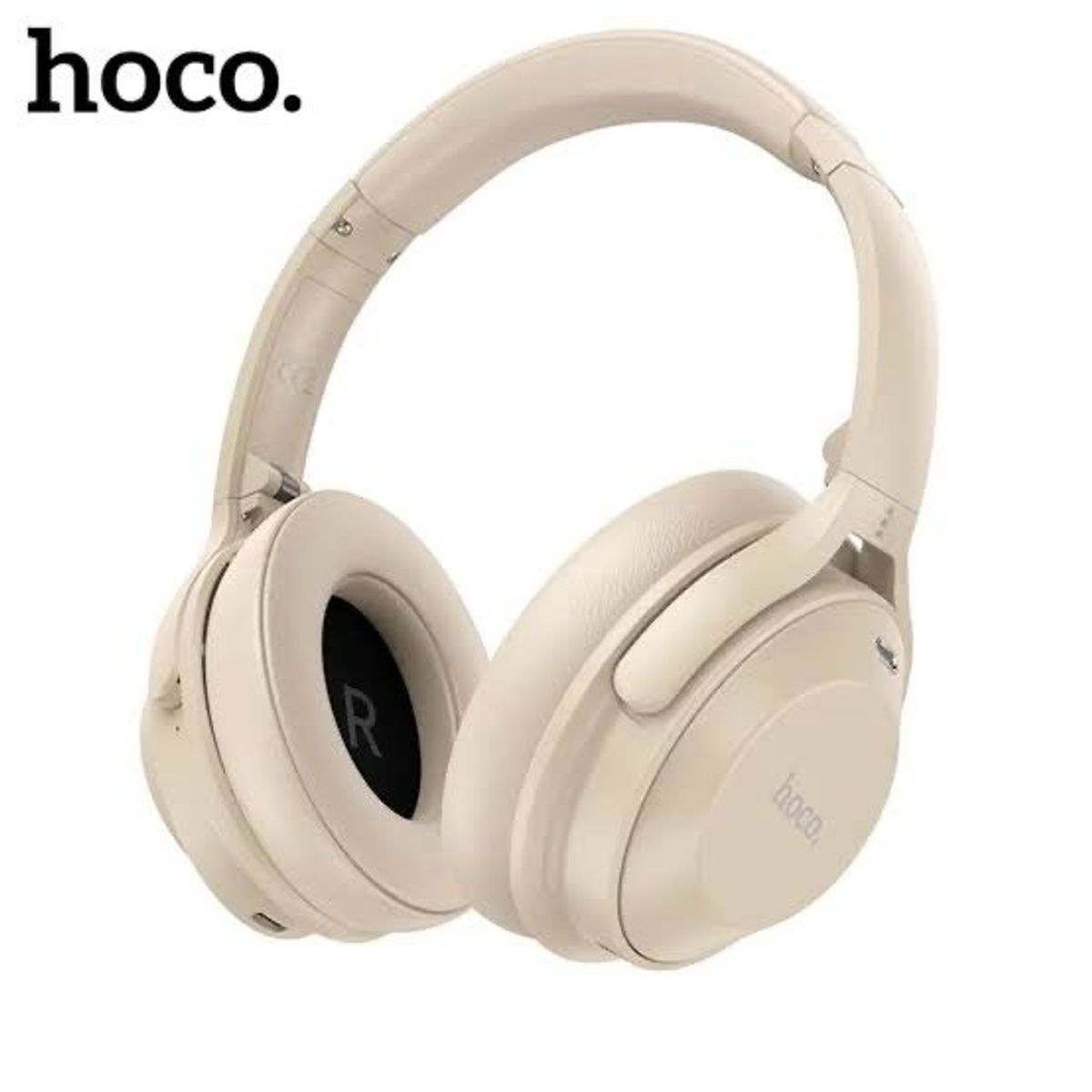 Беспроводные наушники Hoco W37 Wireless Noise Cancelling Stereo Headset, бежевый