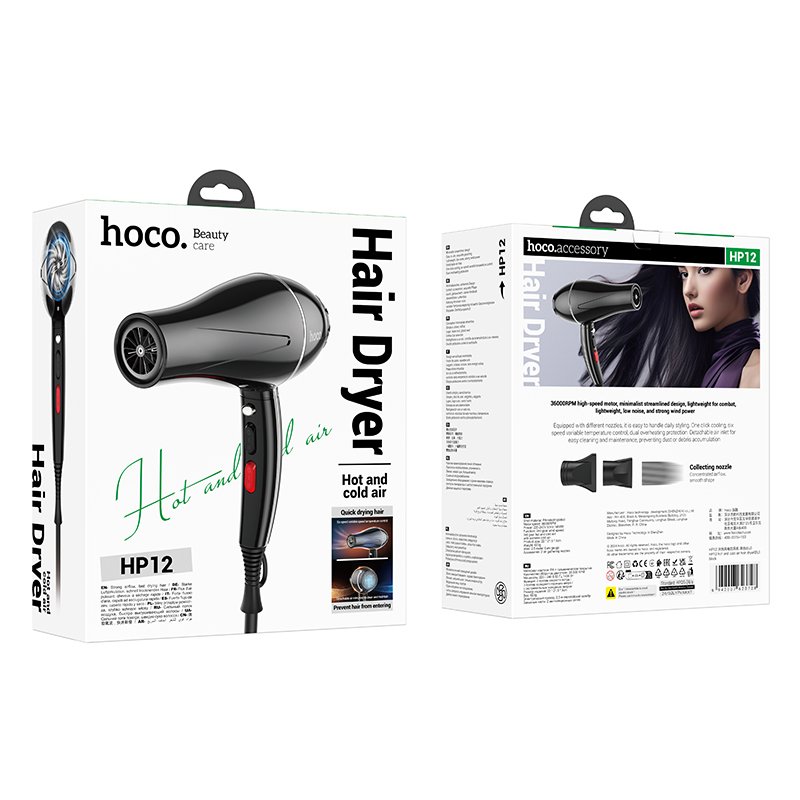 Фен Hoco HP12