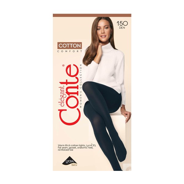 Колготки женские хлопковые COTTON 150