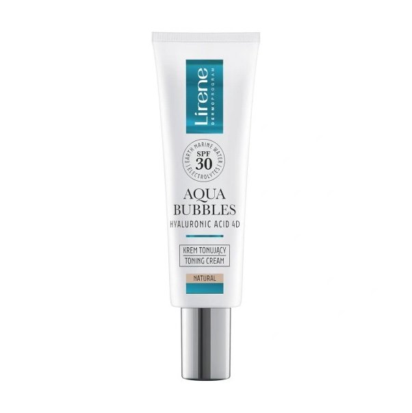 AQUA BUBBLES SPF30 Тонирующий солнцезащитный крем для лица