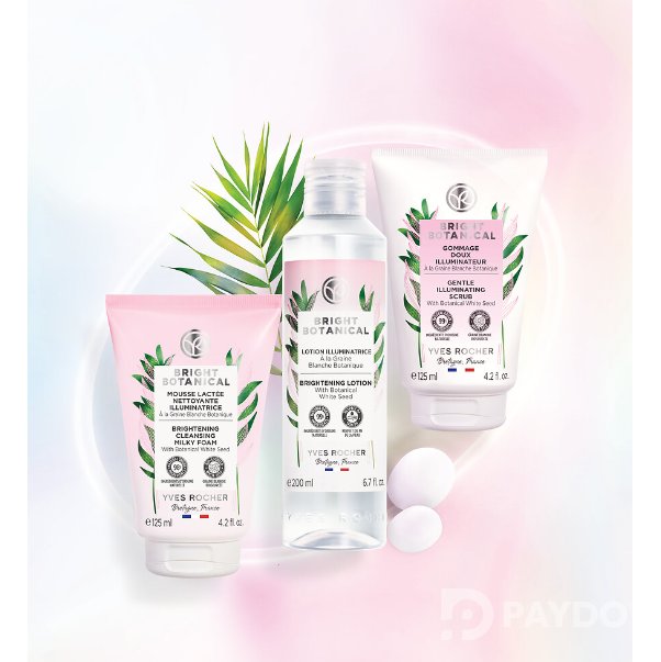 BRIGHT BOTANICAL Мягкий Гоммаж для Сияния Кожи