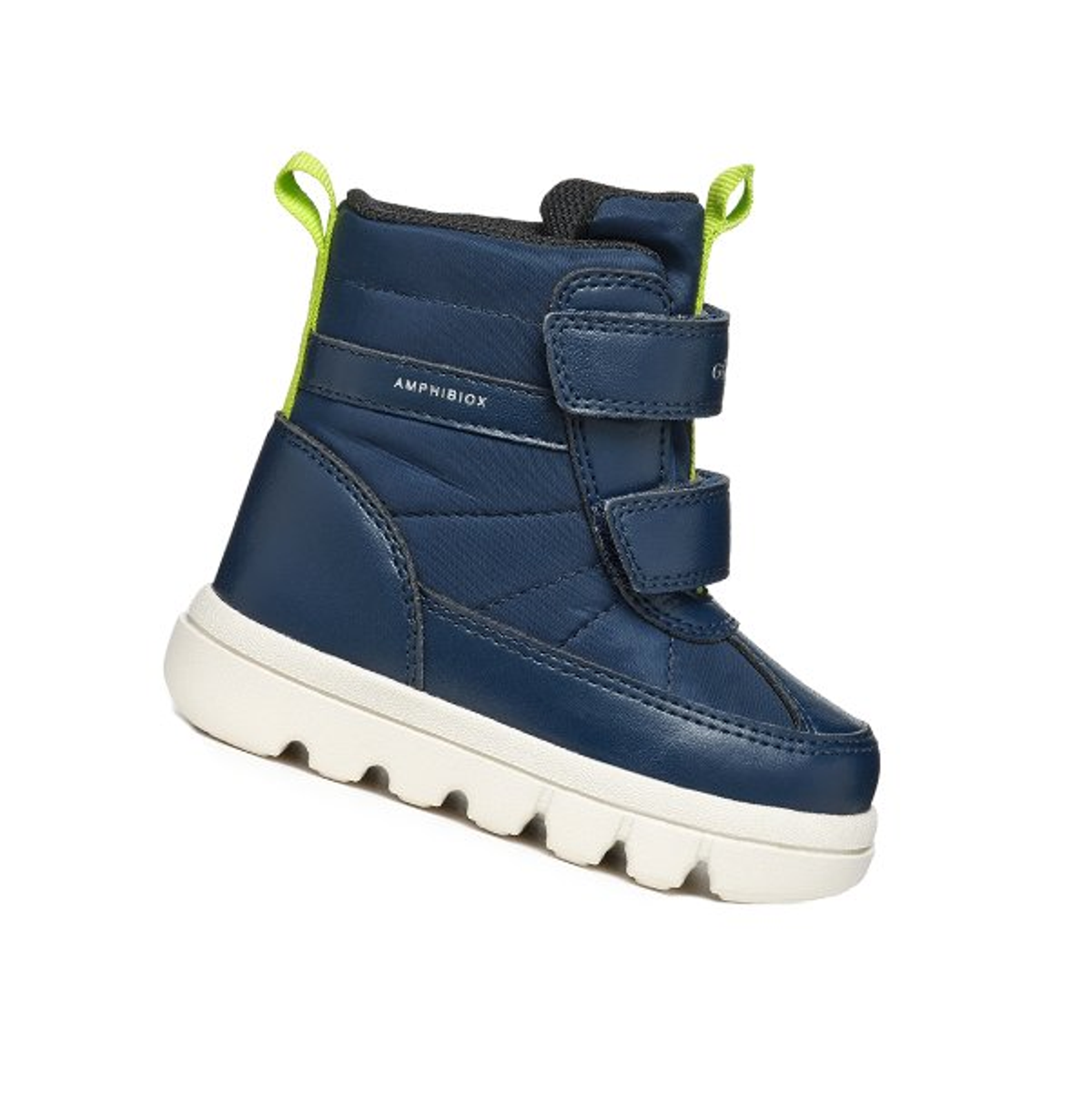 B WILLABOOM B ABX G - NYLON+GE Сапоги для мальчиков WARM LINING NAVY/LIME