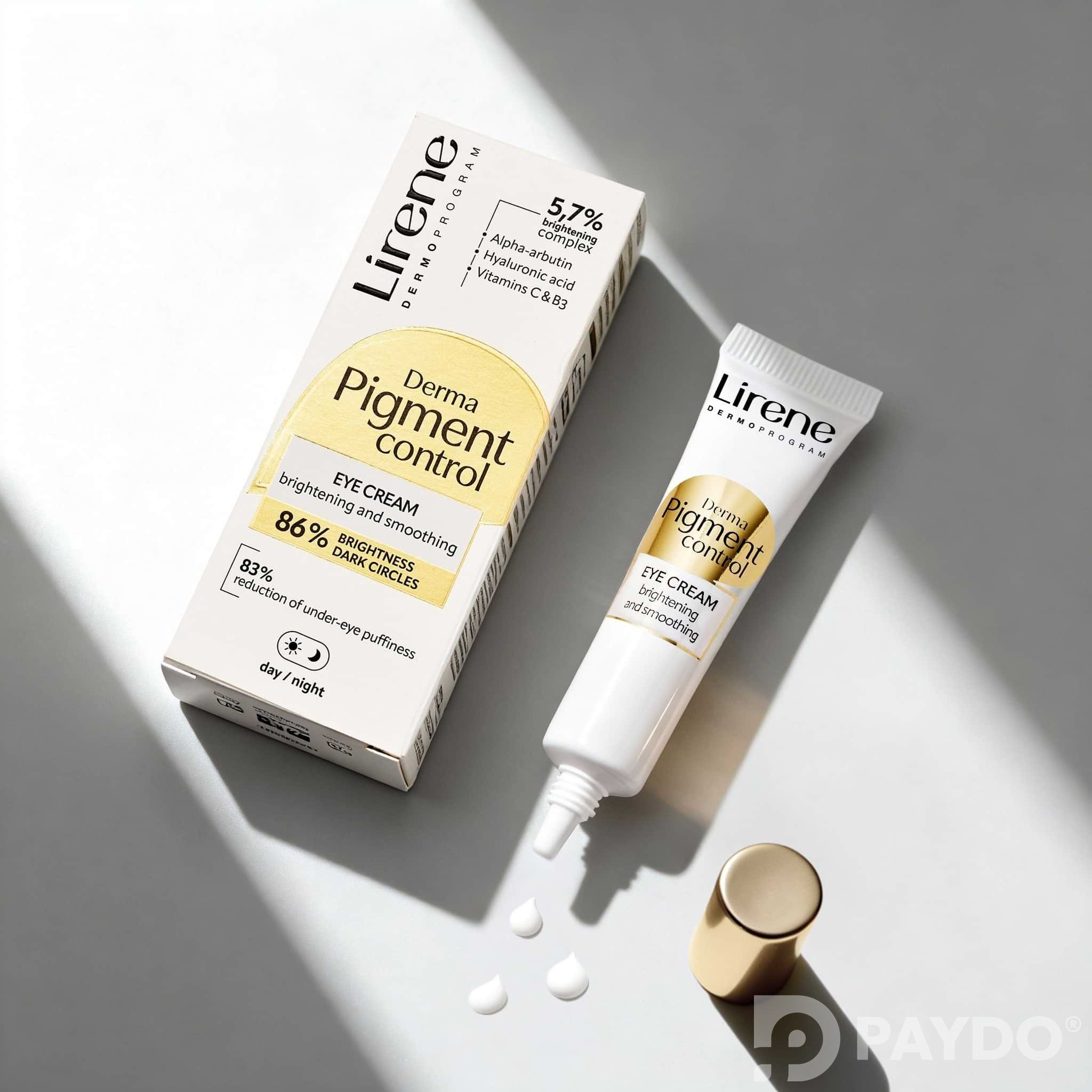 DERMA PIGMENT CONTROL Осветляющий и разглаживающий крем для зоны вокруг глаз