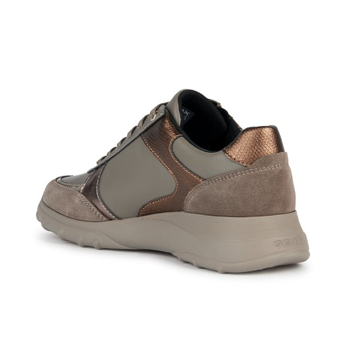 D ALLENIEE B - GEOBUCK+SCAM. Женские кроссовки DK TAUPE