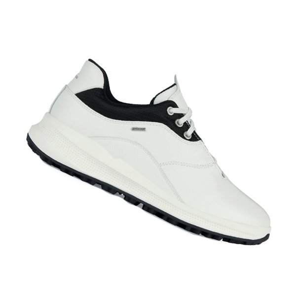 D PG1X B ABX D - NAPPA+TESSUTO Женские кроссовки WHITE/BLACK