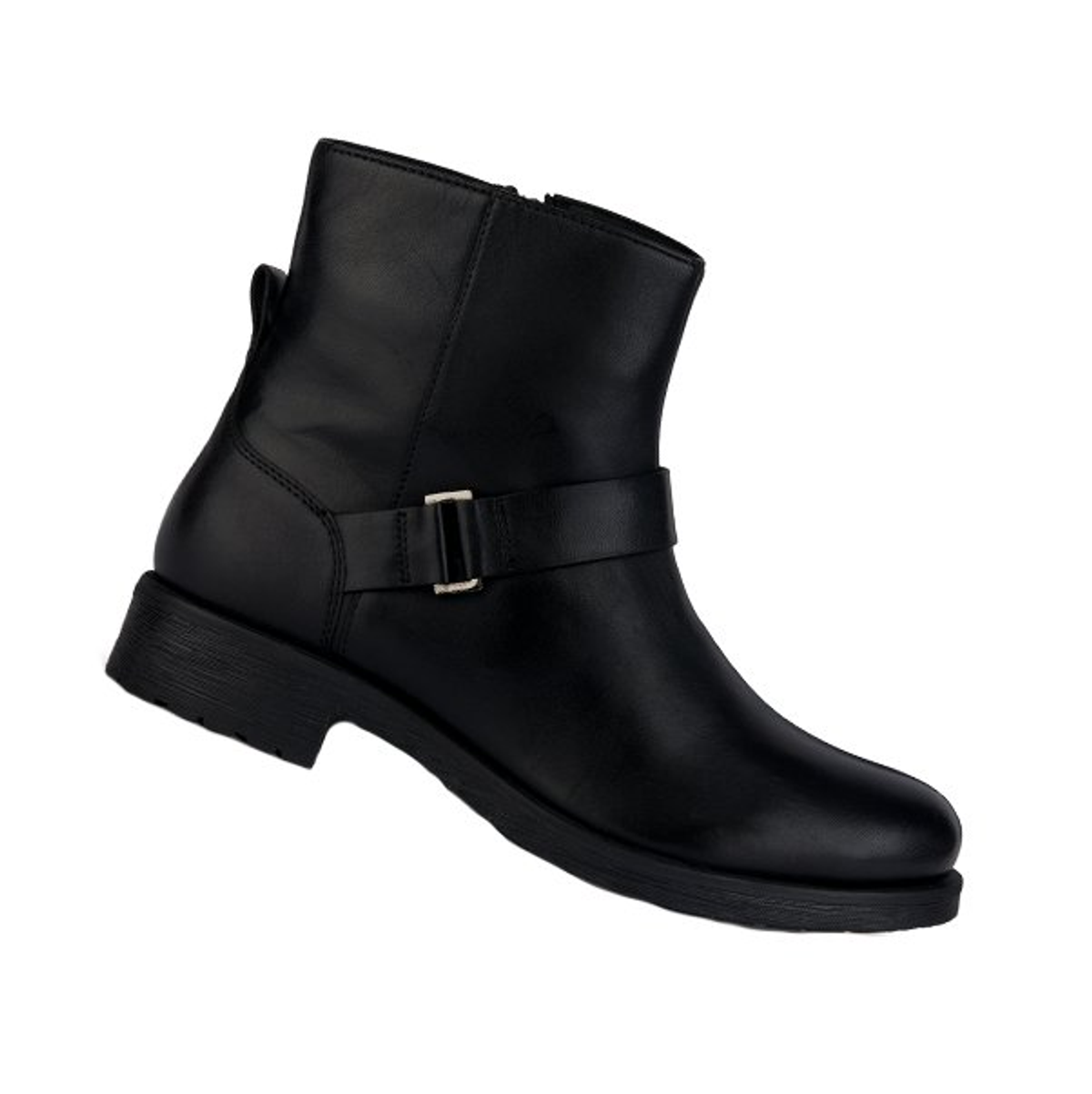 D RAWELLE G - NAPPA SHEEP LEA Женские ботинки WARM LINING BLACK