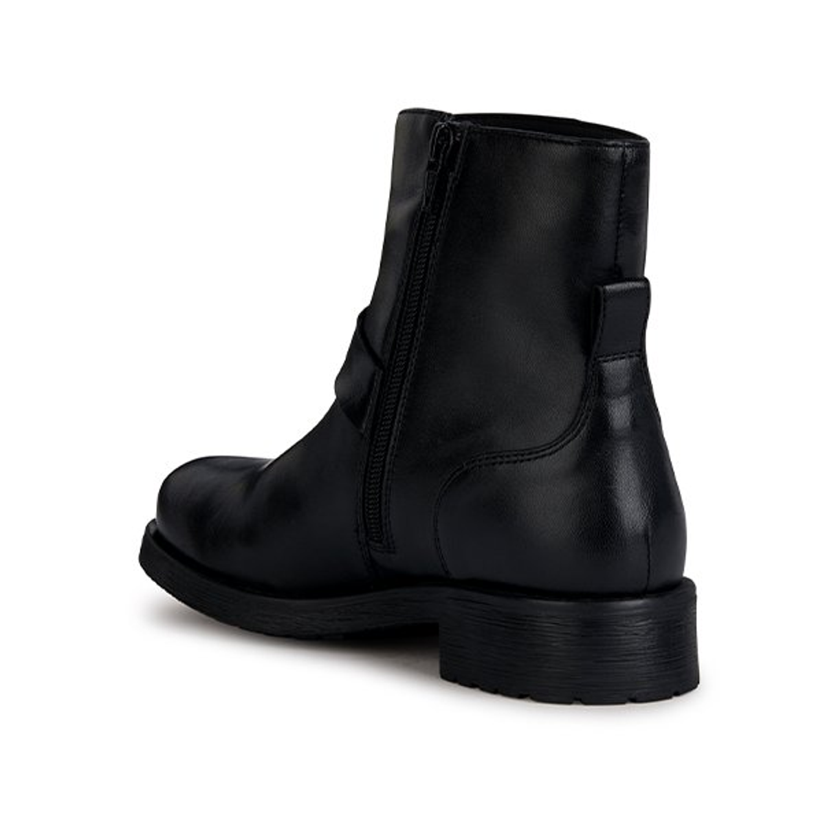 D RAWELLE G - NAPPA SHEEP LEA Женские ботинки WARM LINING BLACK