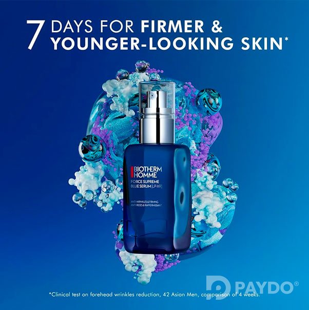 HOMME FORCE SUPREME BLUE SERUM Сыворотка для лица