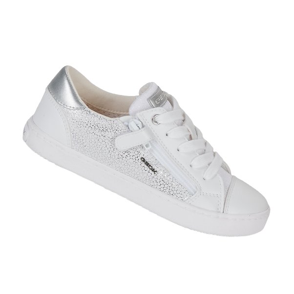 J KILWI G. B Кроссовки для девочек WHITE/SILVER