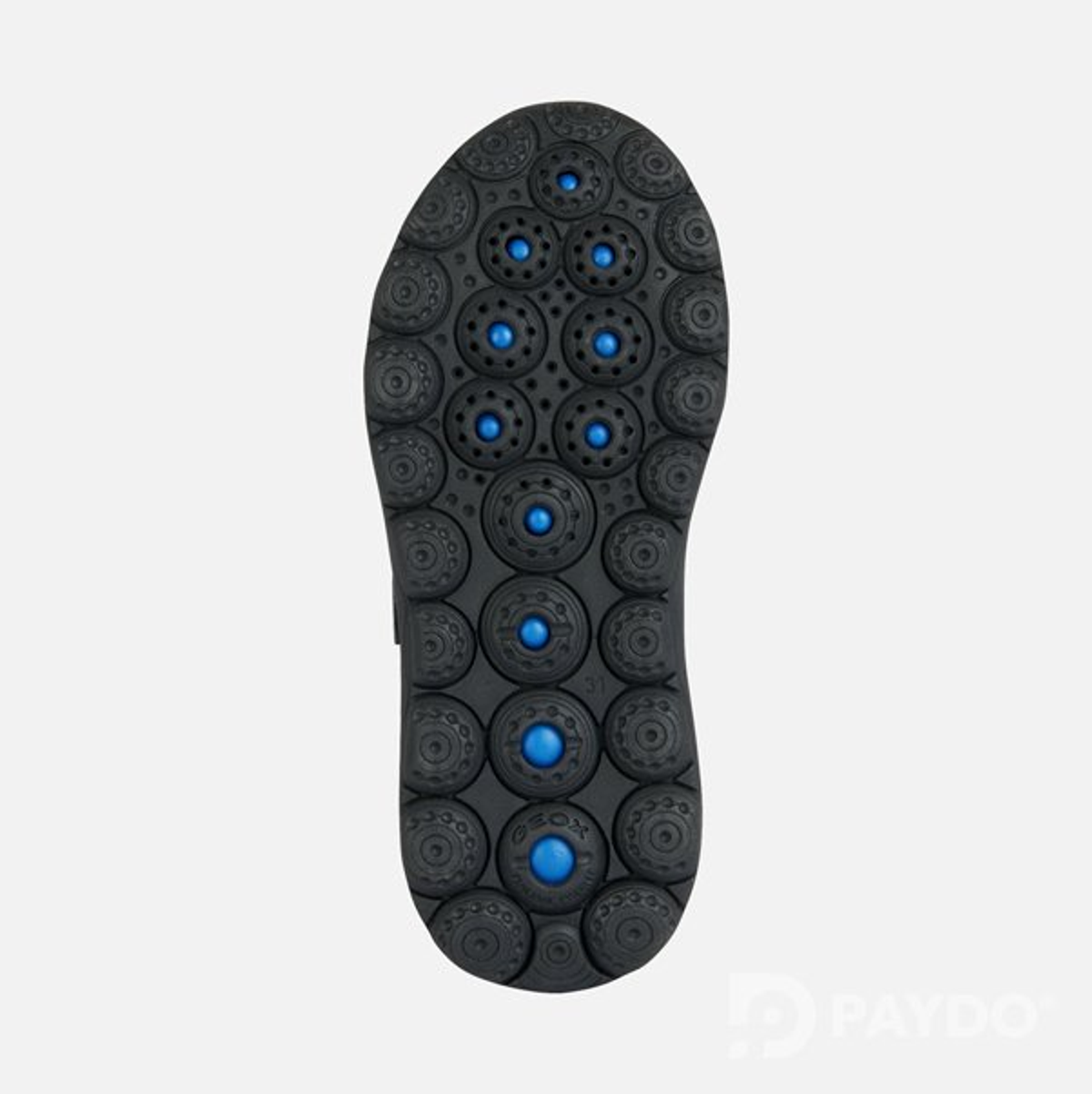 J SPHERICA B. C - KNIT.TEX+SYN Кроссовки средней длины для мальчика BLACK