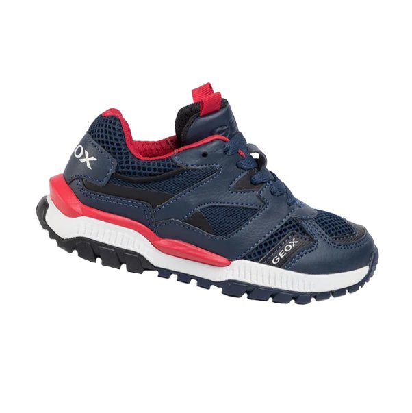 J TUONO B. C Кроссовки для мальчиков NAVY/RED