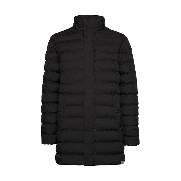M HALLSON COAT - COMFORT TWILL Мужская куртка BLACK