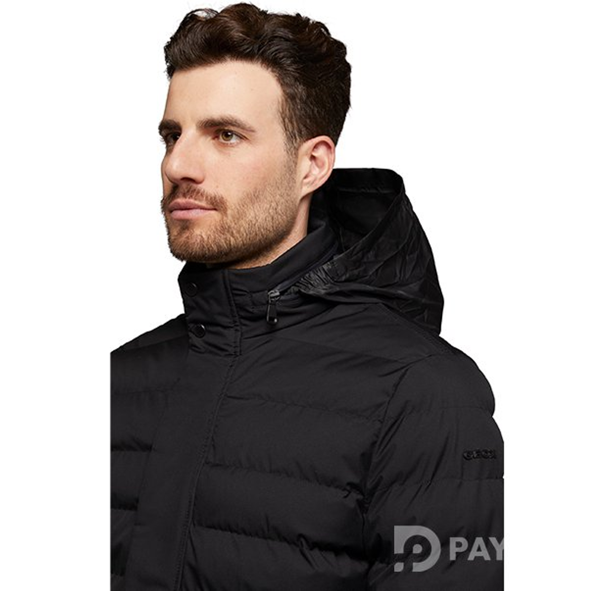 M HALLSON COAT - COMFORT TWILL Мужская куртка BLACK