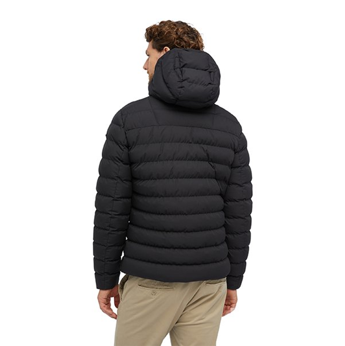 M HALLSON HOOD JKT - COMFORT T Мужская куртка BLACK