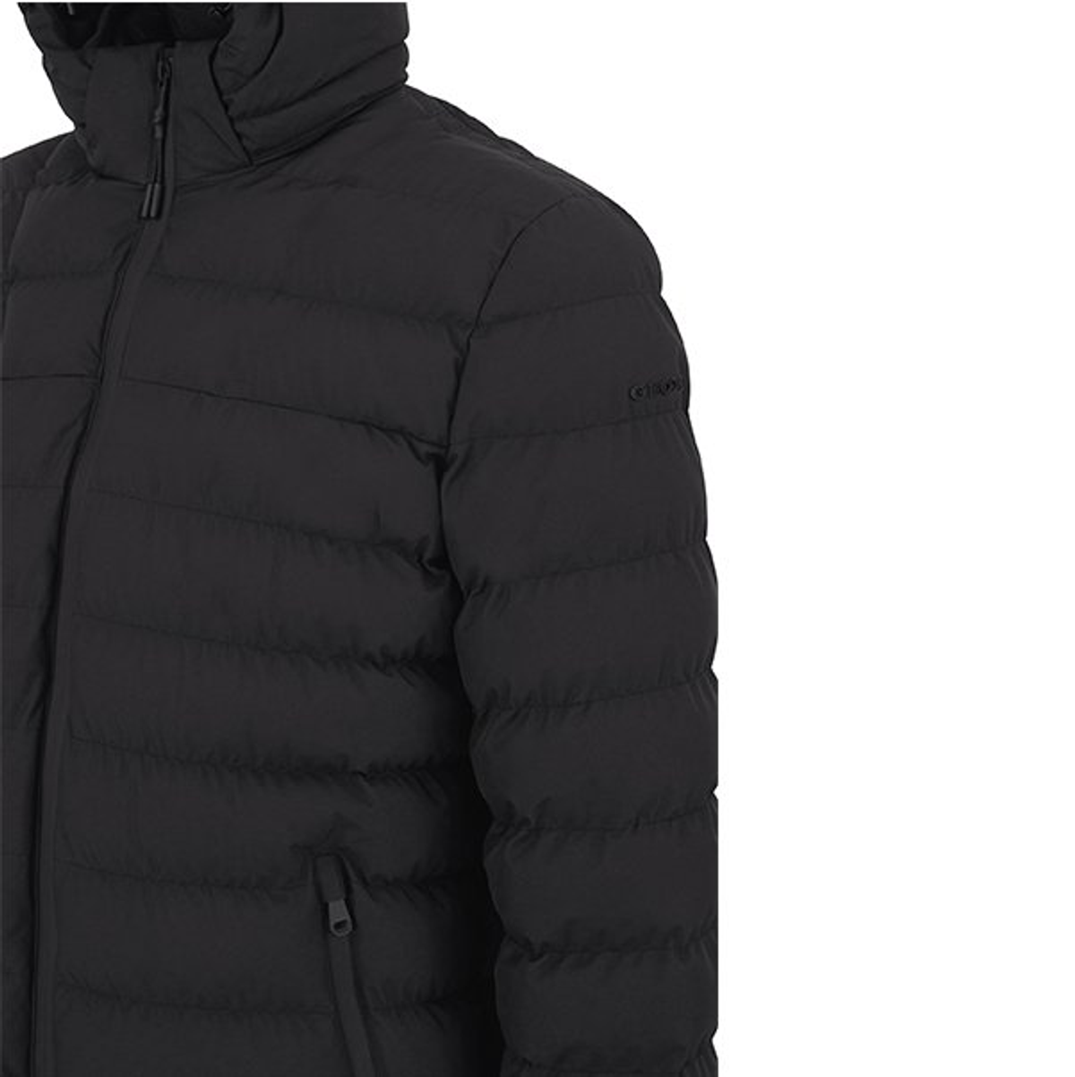 M HALLSON HOOD JKT - COMFORT T Мужская куртка BLACK
