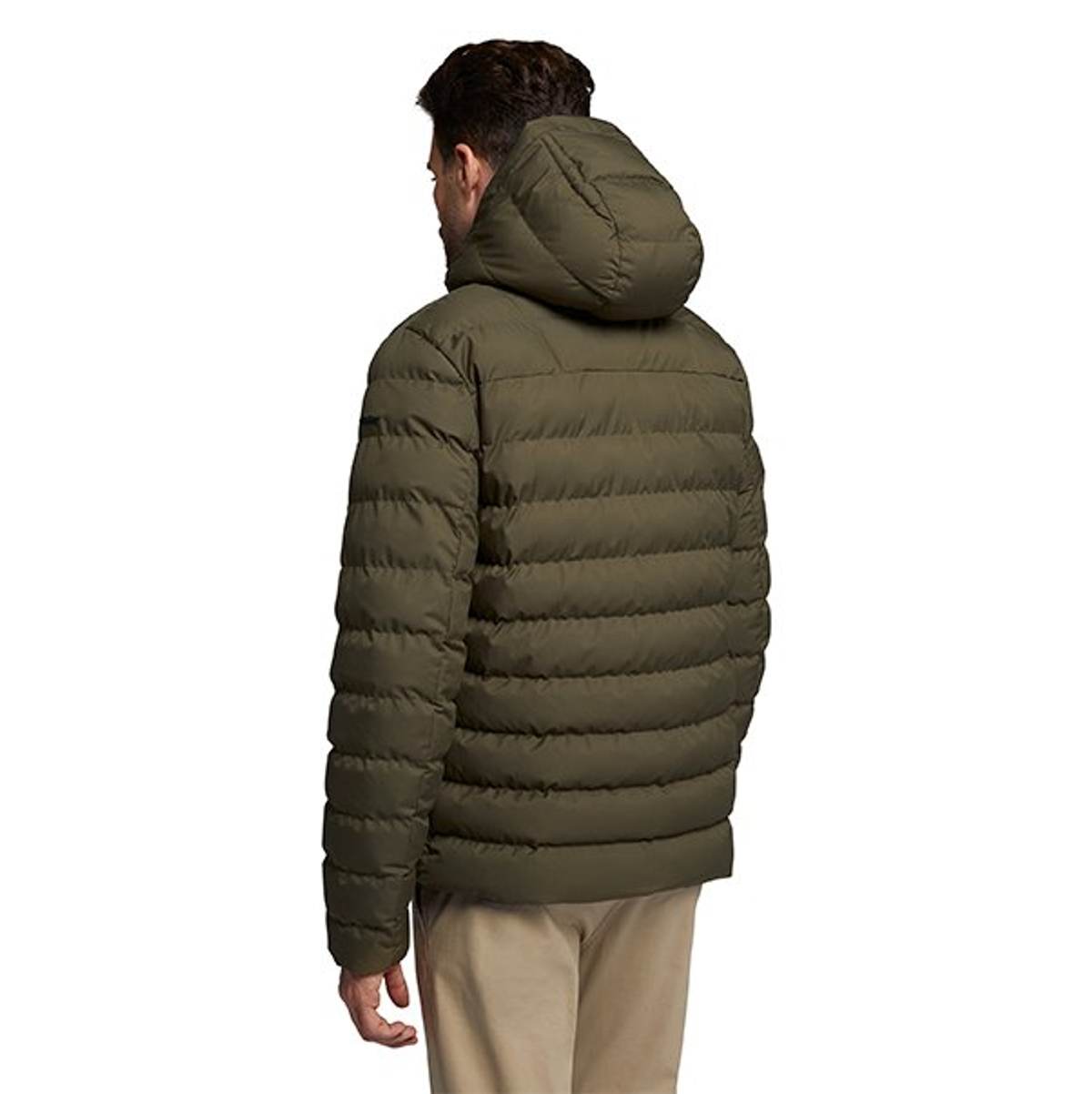 M HALLSON HOOD JKT - COMFORT T Мужская куртка OLIVE NIGHT