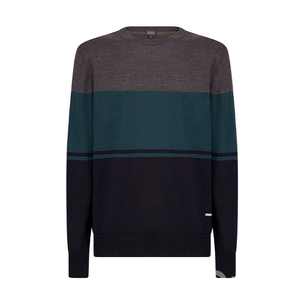 M KNIT COLOR BLOCK - TRICOT ME Свитер MELPL/LIGSCAR/SKYCAP