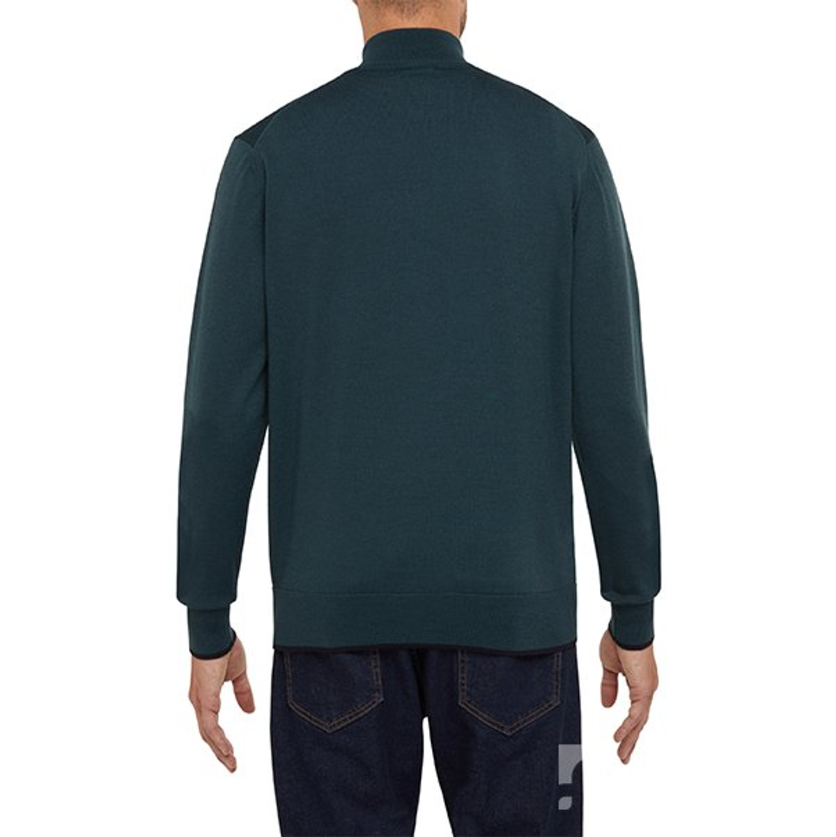 M KNIT FULL ZIP - TRICOT MERIN Свитер LIGHT SCARAB