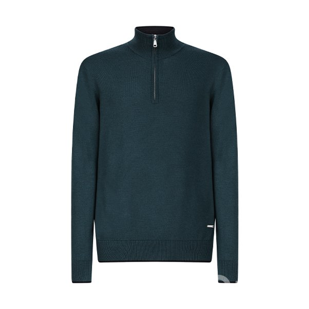 M KNIT HALF ZIP - TRICOT MERIN Свитер SKY CAPTAIN