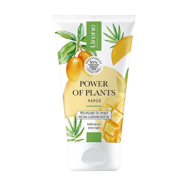 POWER OF PLANTS МАНГО Очищающий гель-пилинг для лица
