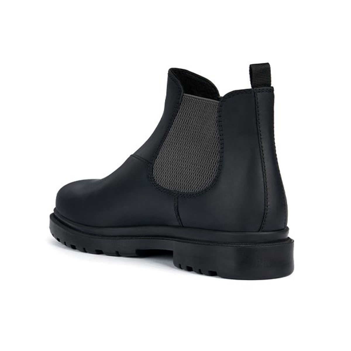 U ANDALO A - PELLE PULL UP Мужские ботинки BLACK/DK GREY