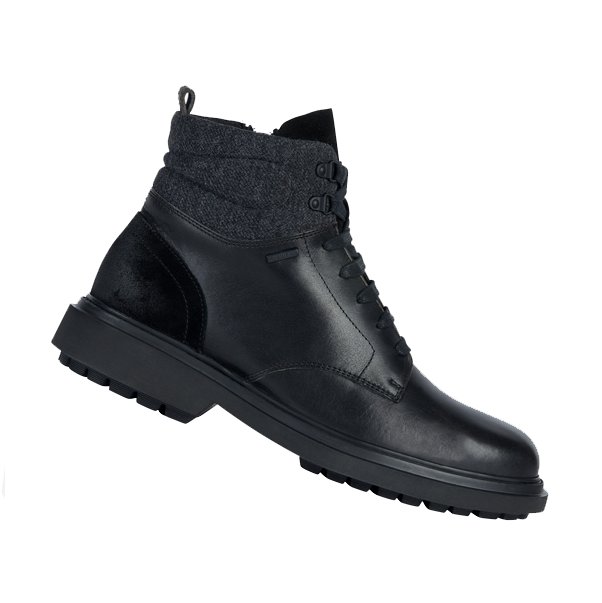 U FALORIA B ABX C - PULL UP+SC Мужские ботинки WARM LINING BLACK