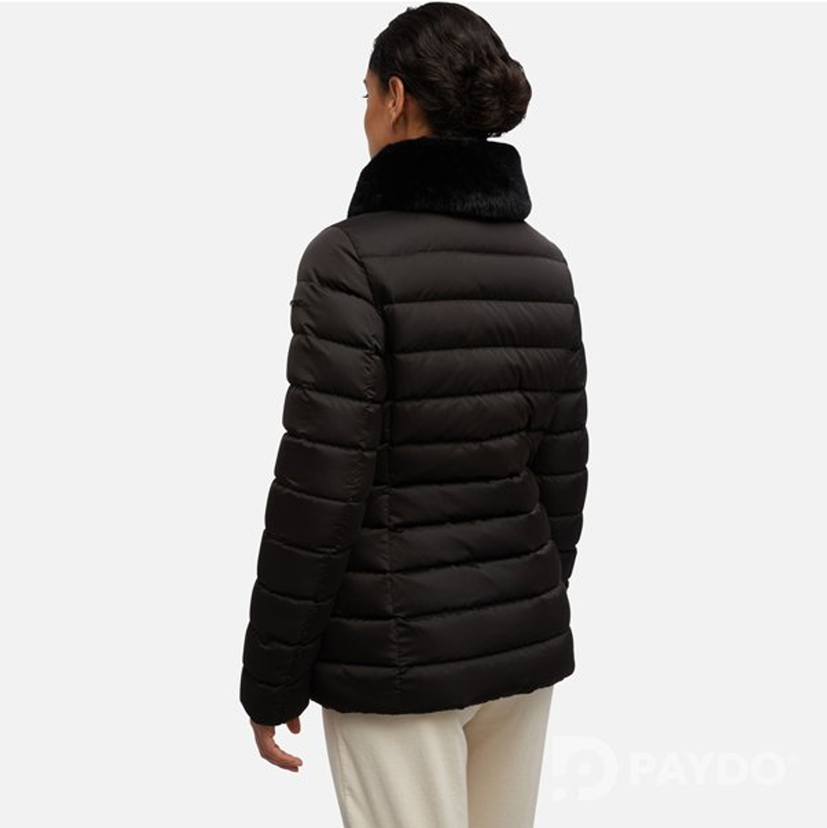 W BETTANIE MID JKT - 50D POLYE Женская куртка BLACK