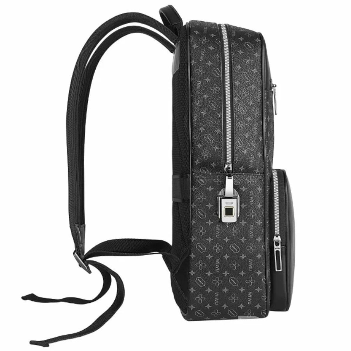 Рюкзак для ноутбука WiWU Master Genuine Leather Fingerprint Lock Pouch