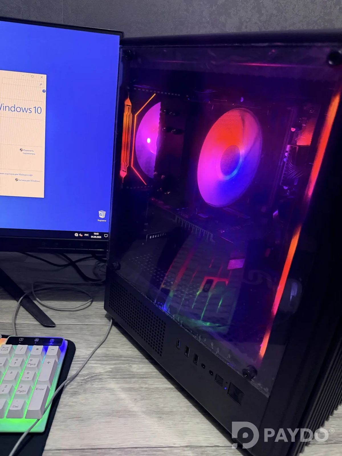 Игровой компьютер i5-6500/GPU 1660ti 6GB/RAM 16GB/SSD 512GB
