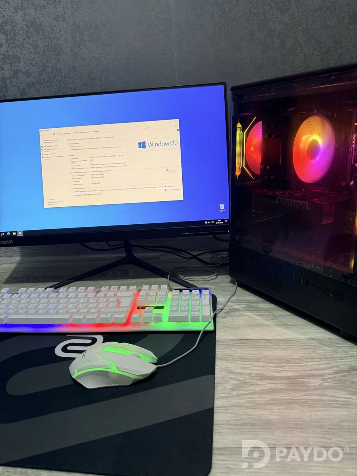 Игровой компьютер i5-6500/GPU 1660ti 6GB/RAM 16GB/SSD 512GB