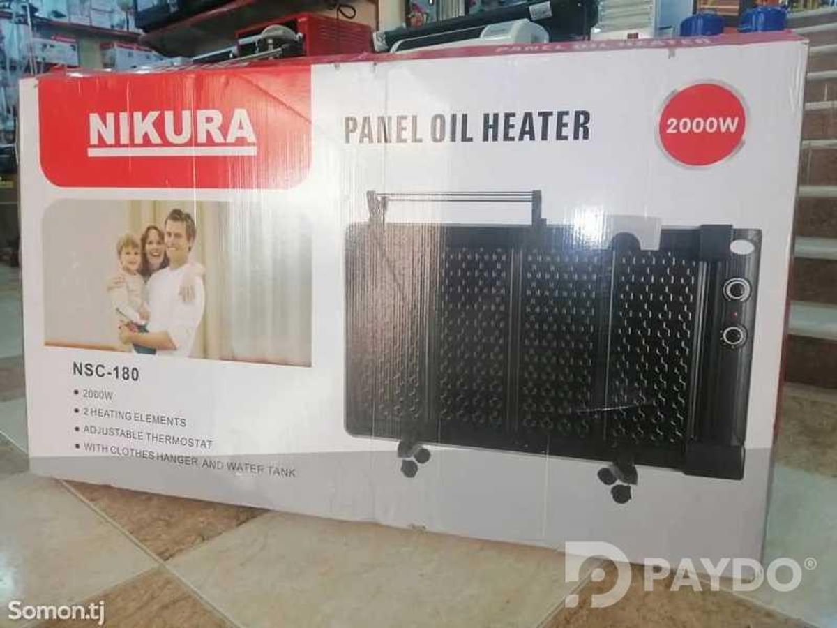 Панельный масляный обогреватель Nikura NSC 180.