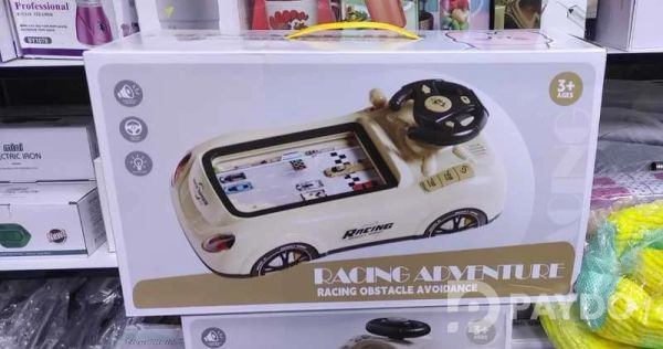 Электронная игрушка Гонки Racing Adventure с рулем для управления 3+