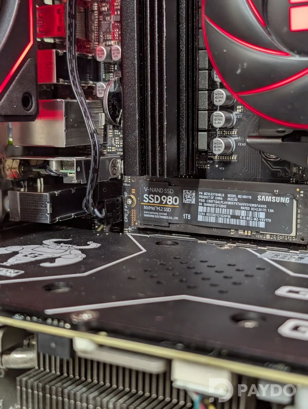 Игровой ПК с GeForce RTX3080 и Ryzen 7500F