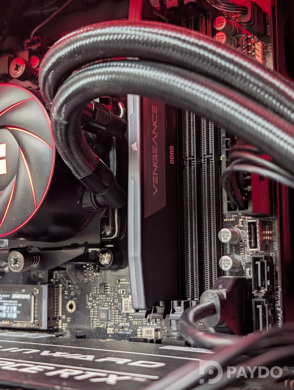 Игровой ПК с GeForce RTX3080 и Ryzen 7500F