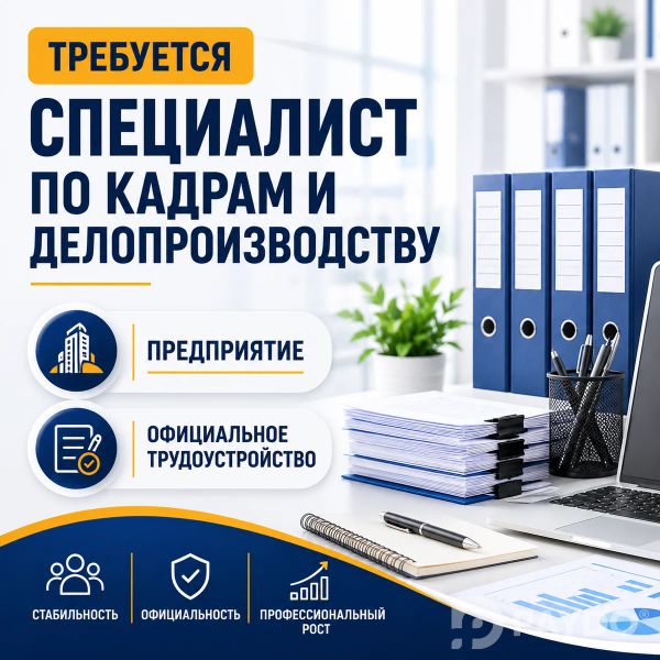 Специалист по кадрам и делопроизводству