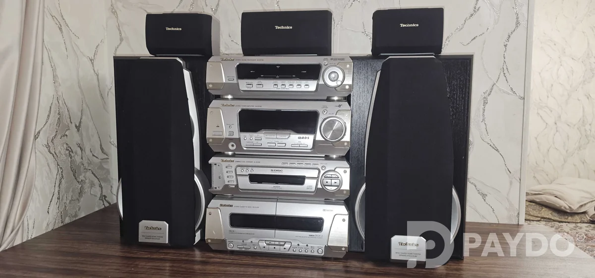 Музыкальный центр Technics с колонками