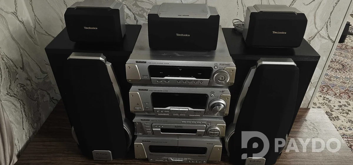 Музыкальный центр Technics с колонками