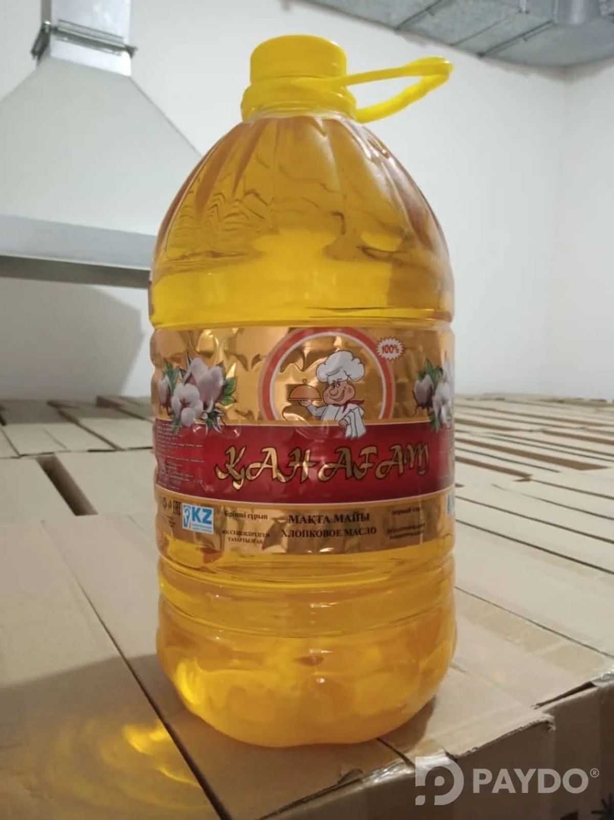 Хлопковое масло Кан-Агам, бутылка 5л