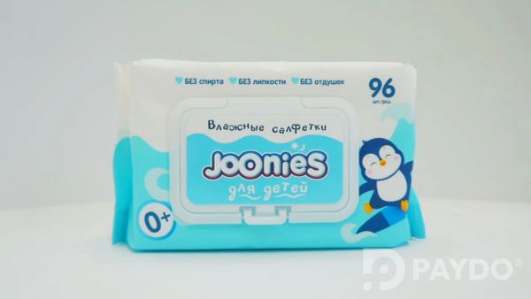 Салфетки влажные Joonies 96 шт