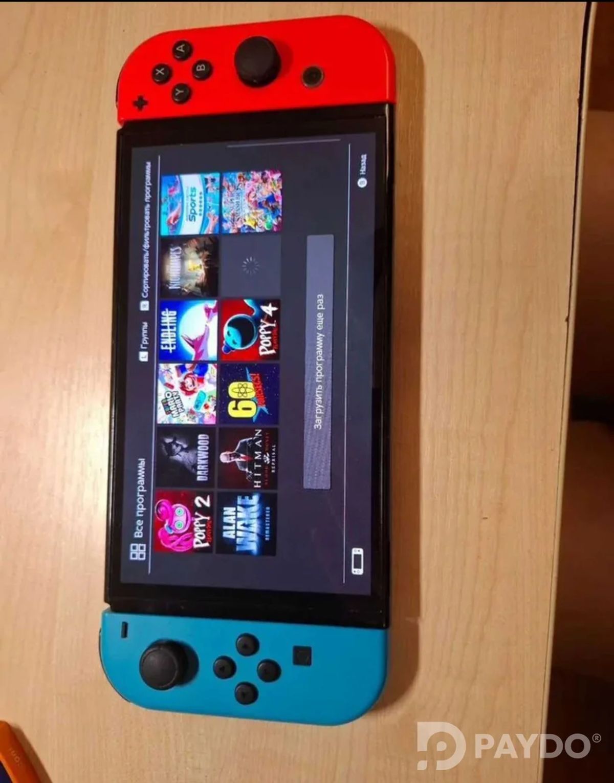 Nintendo Switch OLED прошитая чипом