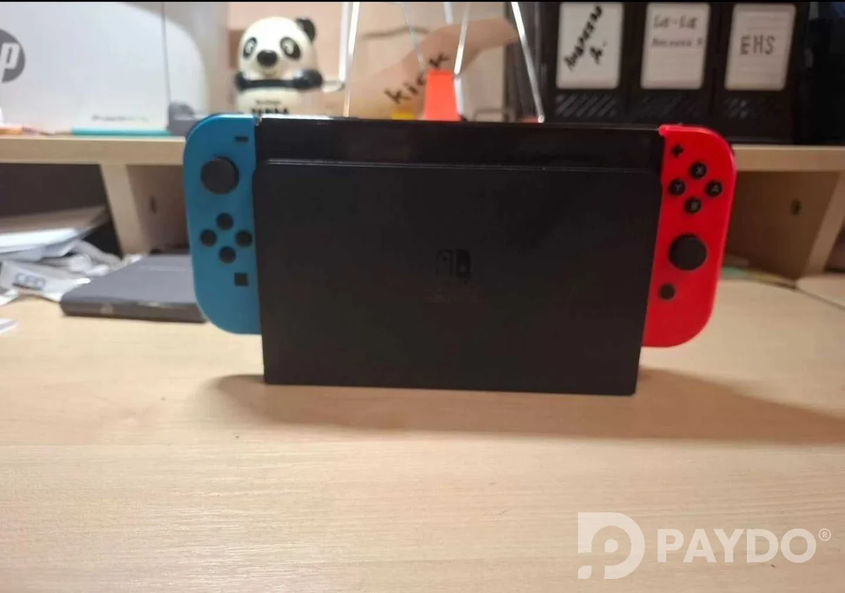 Nintendo Switch OLED прошитая чипом
