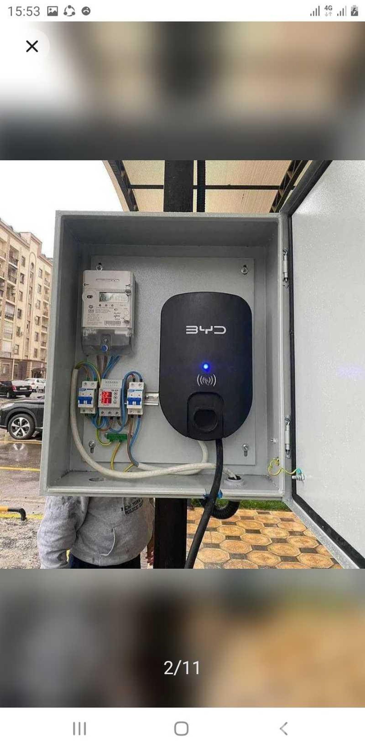 Услуги по установке зарядных устройств автомобилей