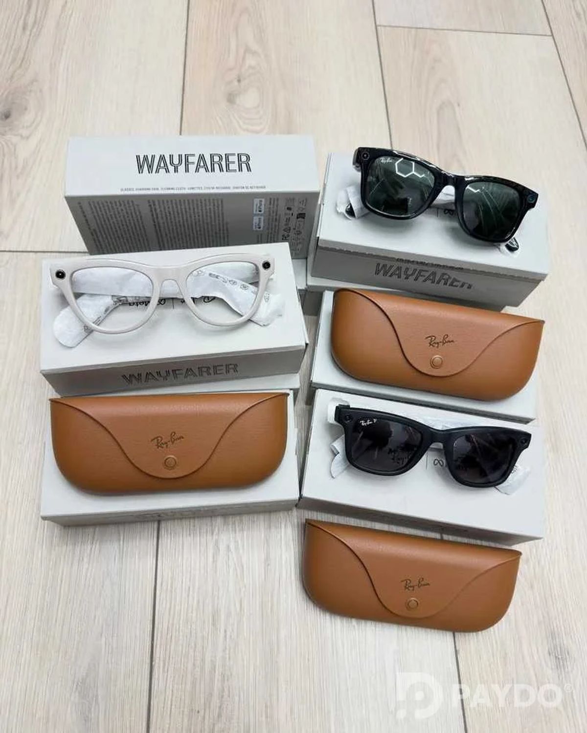 Очки Ray-Ban Wayfarer Gen 2 | Корус - Matte Black - Линзы Graphite Gray